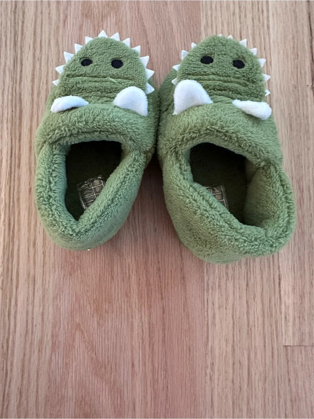 Toddler Green alligator 🐊  Crocodile Plush Slippers